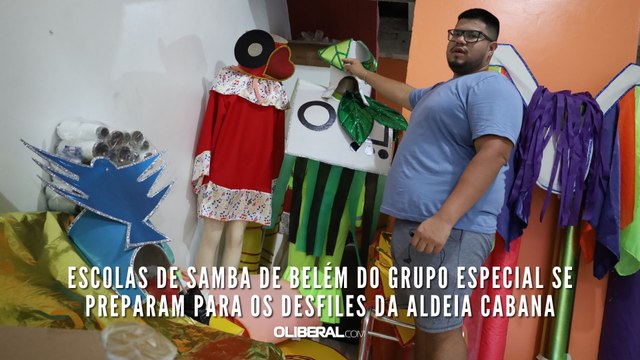 Escolas de Samba de Belém do Grupo Especial se preparam para os desfiles da Aldeia Cabana