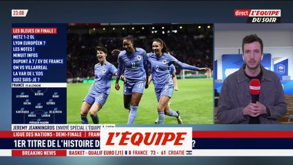 Télécharger la video: Les Bleues dominent l'Allemagne et retrouveront l'Espagne en finale - Foot - L. nations (F)