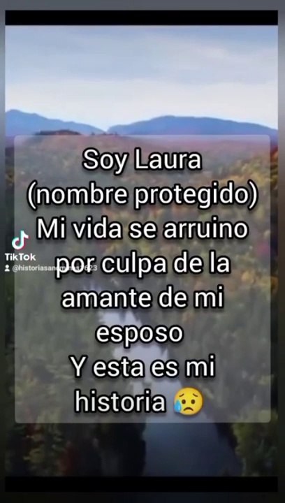 Laura-historias de personas contandonos sus experiencias de forma anónimas conocelas ya!!