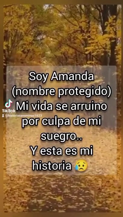 Amanda-historias de personas contandonos sus experiencias de forma anónimas conocelas ya!!