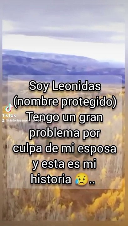 Leonidas-historias de personas contandonos sus experiencias de forma anónimas conocelas ya!!