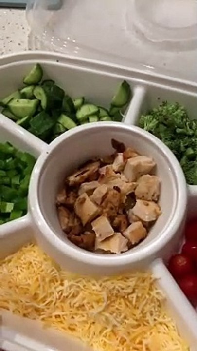 Making A Smaller Salad