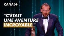 Arieh Worthalter reçoit le César du meilleur acteur - César 2024 - CANAL+