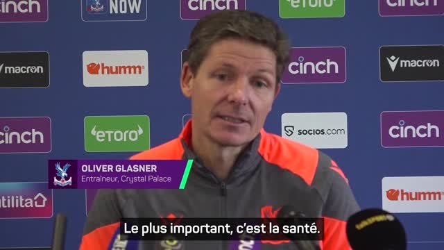 Crystal Palace - Glasner : “Je suis très heureux que Roy Hodgson aille bien”
