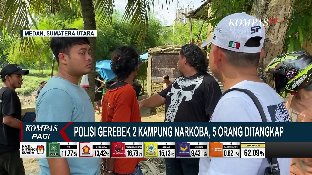 Detik-Detik Mencekam Penggerebekan Kampung Narkoba di Medan, Polisi Lepaskan Tembakan Peringatan