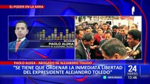 Alejandro Toledo seguirá recluido en Barbadillo pese a pedido de liberación