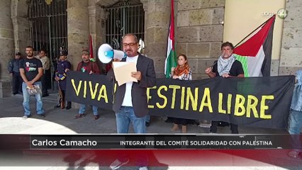 Vuelven a las calles de Guadalajara para condenar el genocidio en Palestina