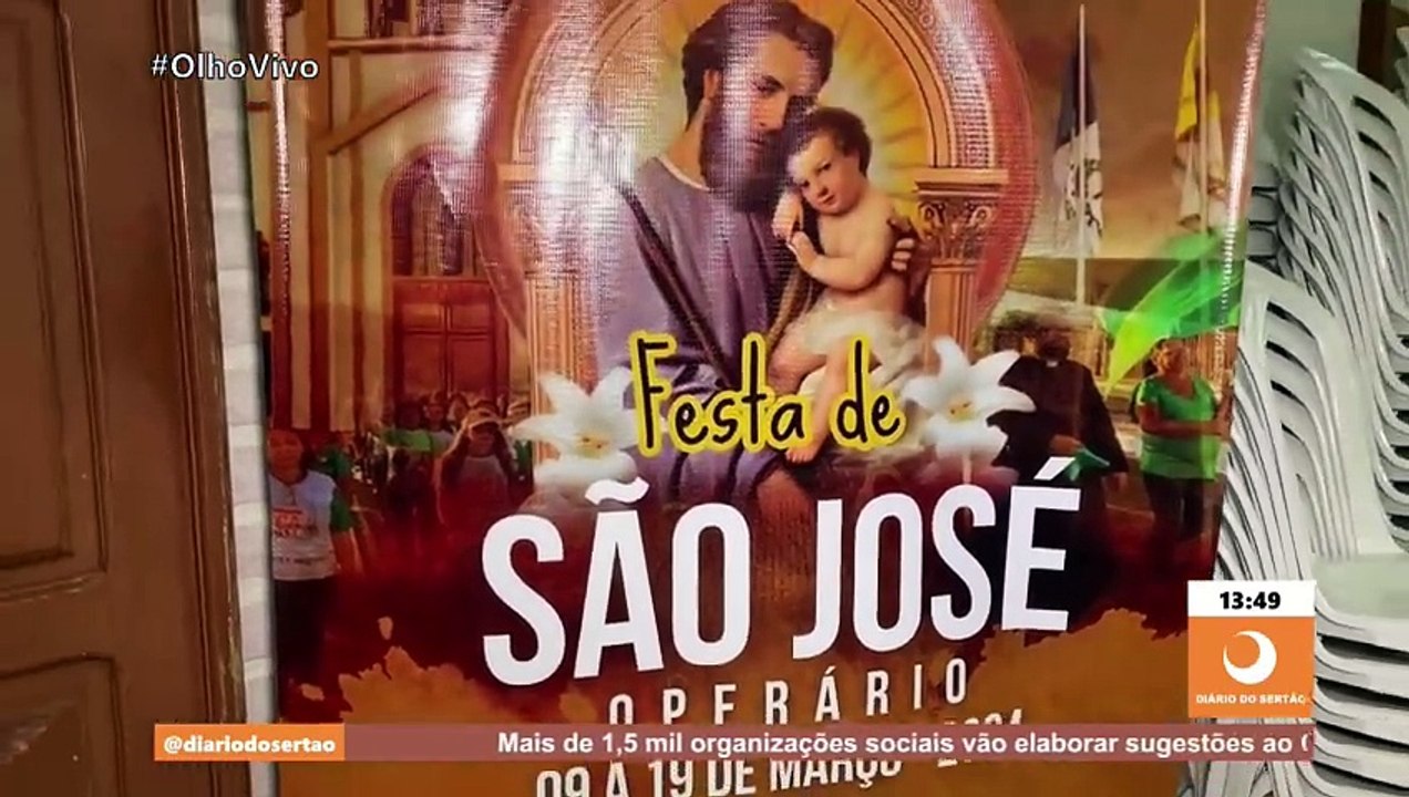 Com paróquia em reforma, fiéis já vivenciam clima da festa de São José na zona norte de Cajazeiras