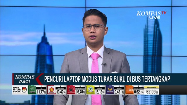 Viral! Pencuri Laptop Modus Tukar Buku di Bus Ditangkap di Klaten