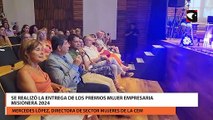 Se realizó la entrega de los premios Mujer Empresaria Misionera 2024