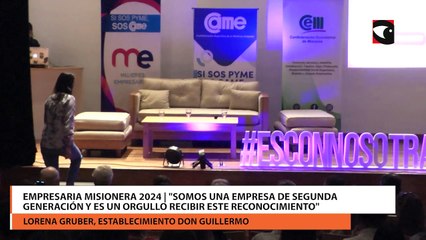 Empresaria Misionera 2024 | "Somos una empresa de segunda generación y es un orgullo recibir este reconocimiento"