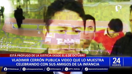 Vladimir Cerrón: prófugo aparece despreocupado y festejando en video publicado en redes sociales