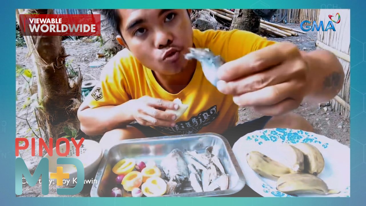 Lalaki sa Mindoro, hilaw na lamang-dagat ang iminu-mukbang?! | Pinoy MD