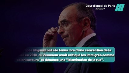 Éric Zemmour condamné : La cour d'appel de Paris a tranché