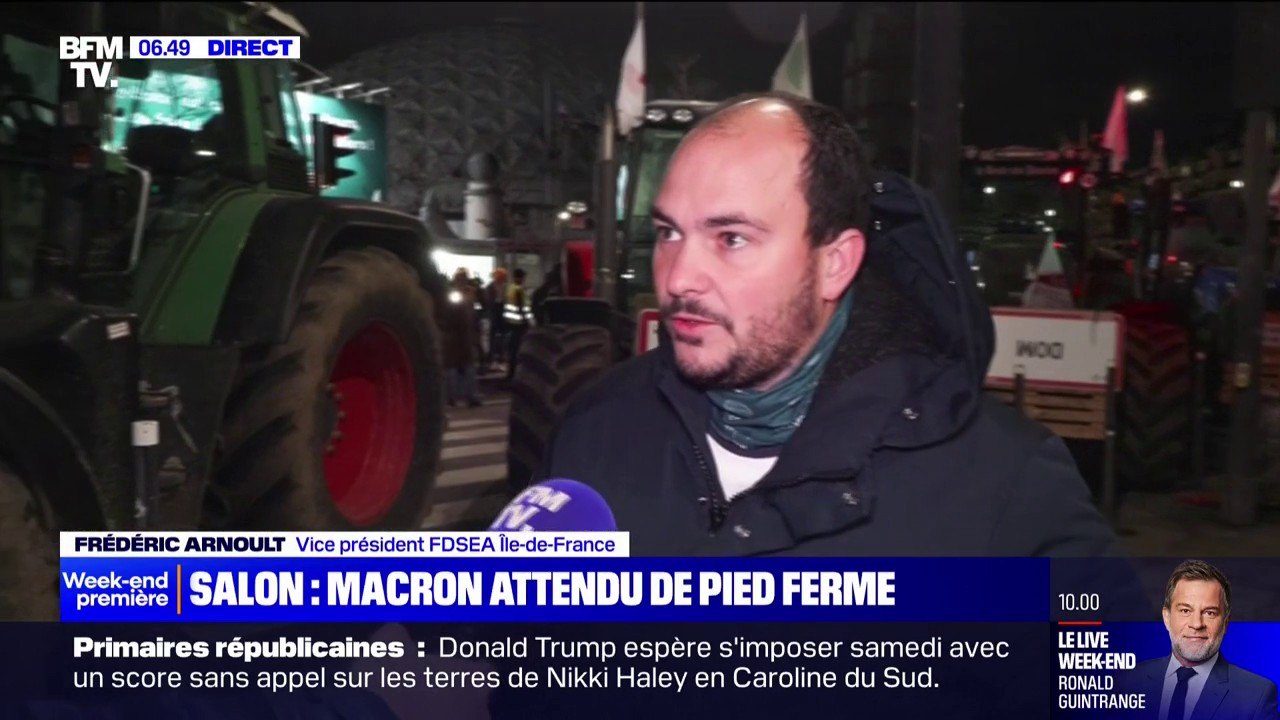 "On attend que le président de la République prenne la mesure de la crise agricole": les agriculteurs attendent des réponses de la part du chef de l'État