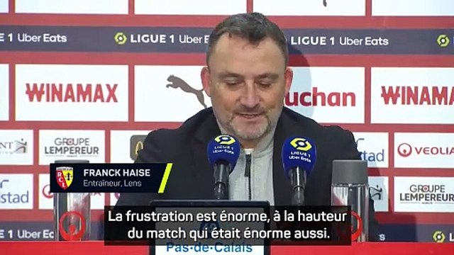 Haise : “J'ai des joueurs qui ont un cœur énorme, à l'image du club, à l'image de la région”