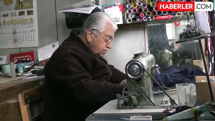 65 yıldır teknolojiye direnerek terzilik mesleğini yaşatıyor