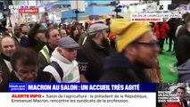 Salon de l'agriculture  des tensions très vivres dès l'arrivée d'Emmanuel Macron