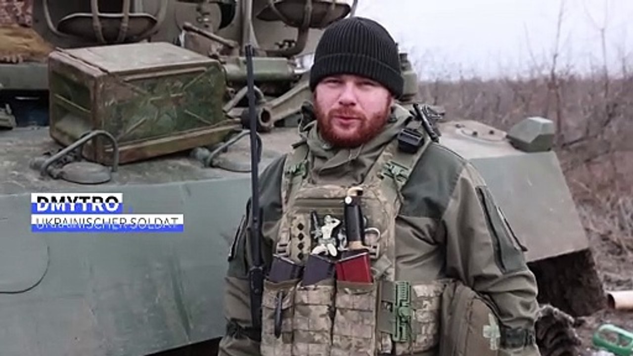 Ostukraine: Ukrainische Soldaten in der Defensive