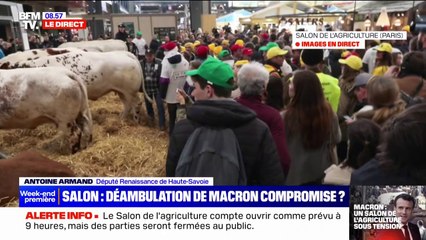 Salon de l'agriculture: ouverture au public confirmée à 9h, mais le pavillon 1 restera fermé pour le moment