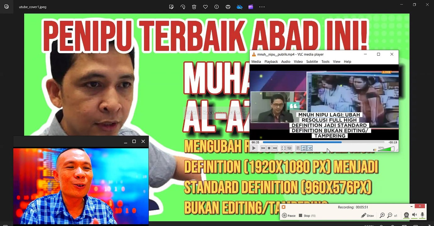 KOMBESPOL MUHAMMAD NUH AL-AZHAR PENIPU TERBAIK ABAD INI: TANGKAP ORANG INI PAK KAPOLRI!