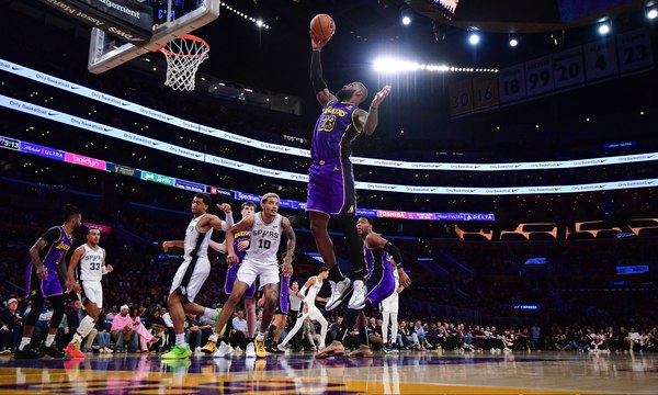 Game Recap: Lakers 123, Spurs 118