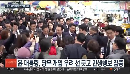 Download Video: 해외순방 대신 전통시장으로…윤대통령, 당무 거리두며 민생 행보