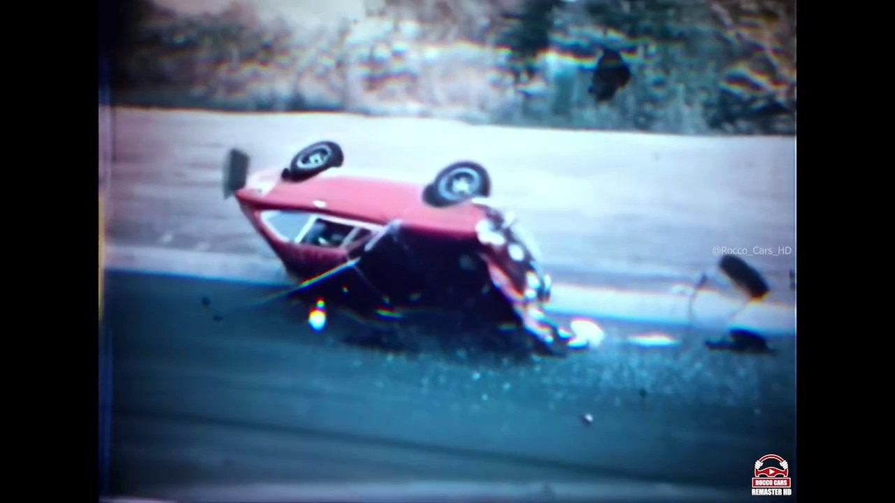 [HQ] 1970 Historic crashes at Nürburgring (Adenauer Forst Corner) [REMASTER VIDEO]