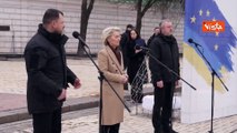 Von der leyen in Ucraina per secondo anniversario guerra: Grazie per il vostro coraggio