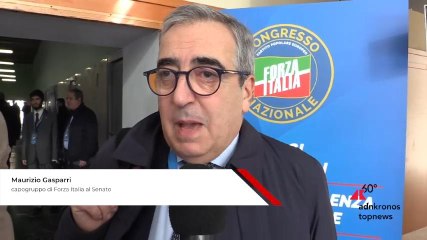 Gasparri: "Forza Italia per futuro italiani" - Video