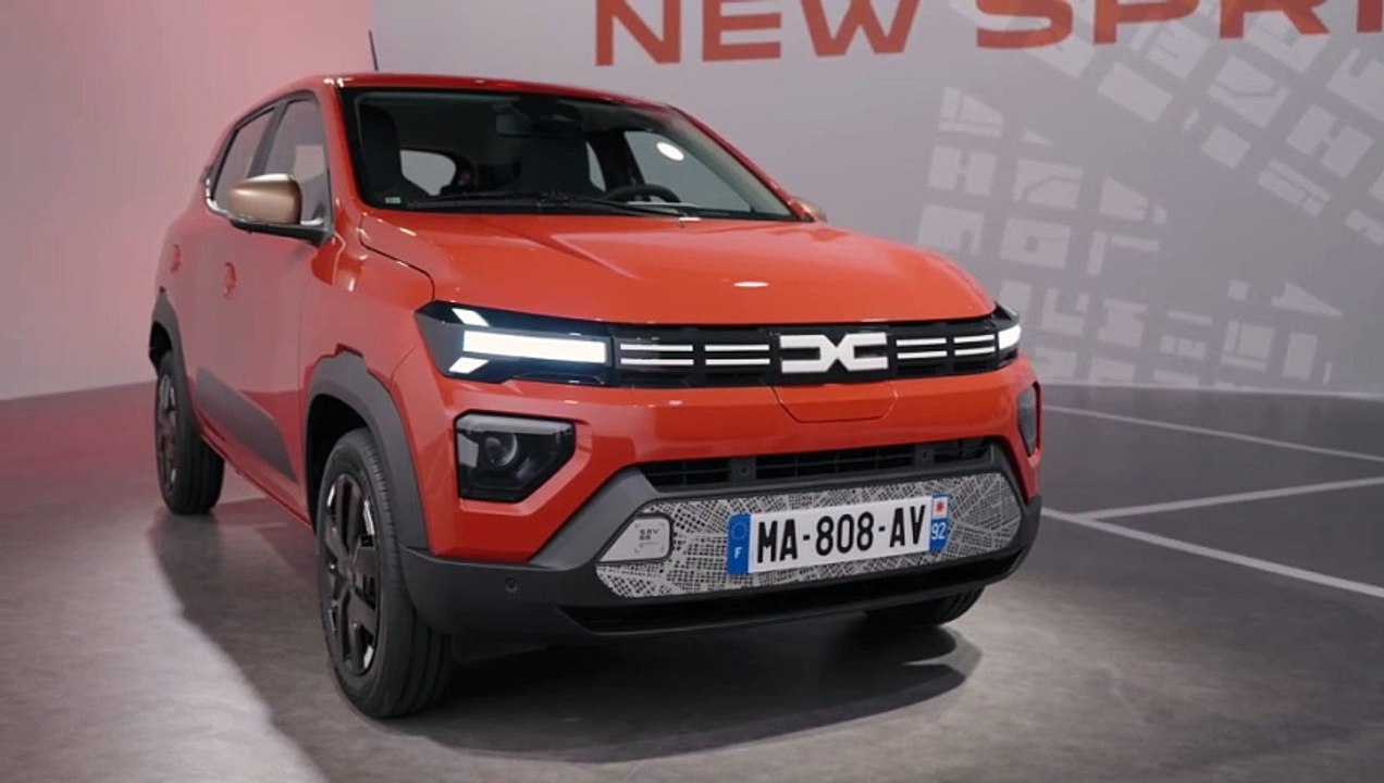 La Dacia Spring électrique s'offre une mise à jour esthétique