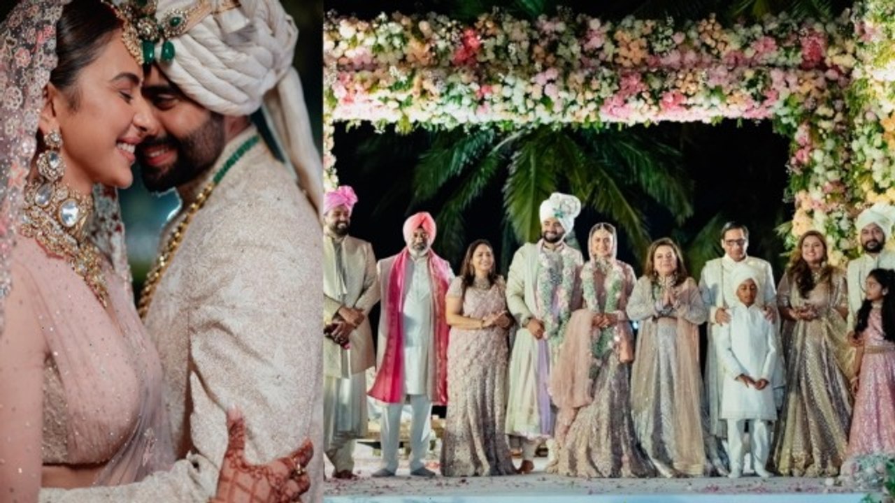 Rakul Preet Singh Jackky Bhagnani After Wedding Family Together Viral, Unseen Photo..