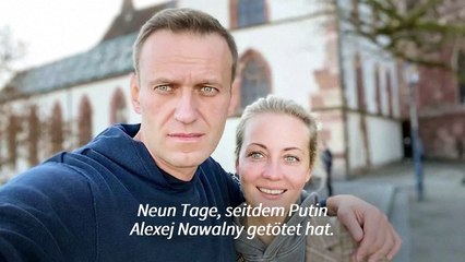Julia Nawalnaja: Putin nimmt Alexejs Leichnam als Geisel