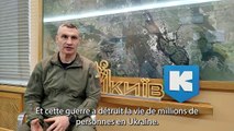 Ukraine : entretien Vitali Klitschko, maire de Kiev