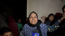 استهداف إسرائيلي لمنازل مواطنين تأوي نازحين في دير البلح