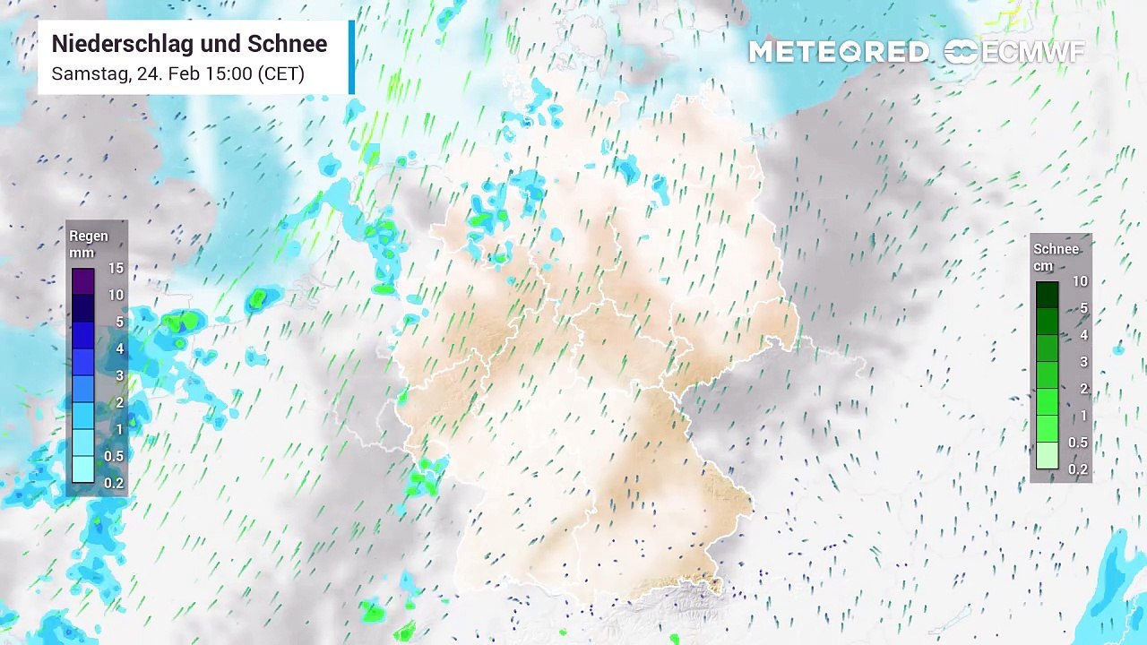 Aprilwetter im februar! es gibt von allem etwas: schneeregen, schneeschauer, graupelschauer!