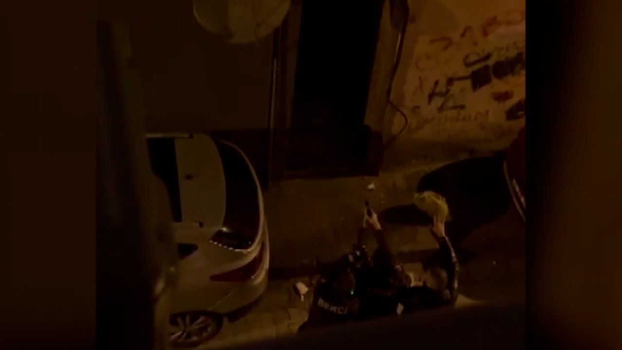 Kağıthane'deki silahlı saldırının görüntüleri ortaya çıktı