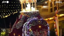 Sri Lanka, sfilate con danze e acrobati al festival Navam Perahera