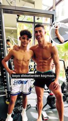 Ronaldo'nun tırnaklarına sürdüğü boya merak ediliyordu: Mantar ve bakterilerden koruyor