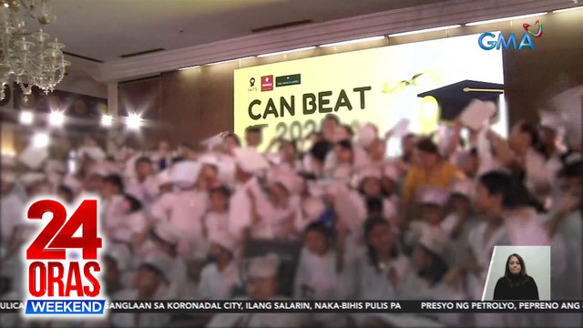 Graduation ceremony, isinagawa para sa mga batang gumaling sa sakit na cancer | 24 Oras Weekend