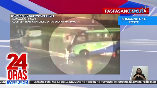 Paspasang Balita: Bumangga sa poste | Motor vs elf truck | Nagulungan ng truck | Sumalpok sa bus | Tumaob | 24 Oras Weekend