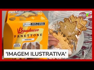 Jovem viraliza ao comprar panetone e encontrar recheio diferente da embalagem