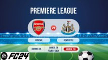 ARSENAL vs NEWCASTLE - PREMIER LEAGUE - JOURNEE 26 - FC24