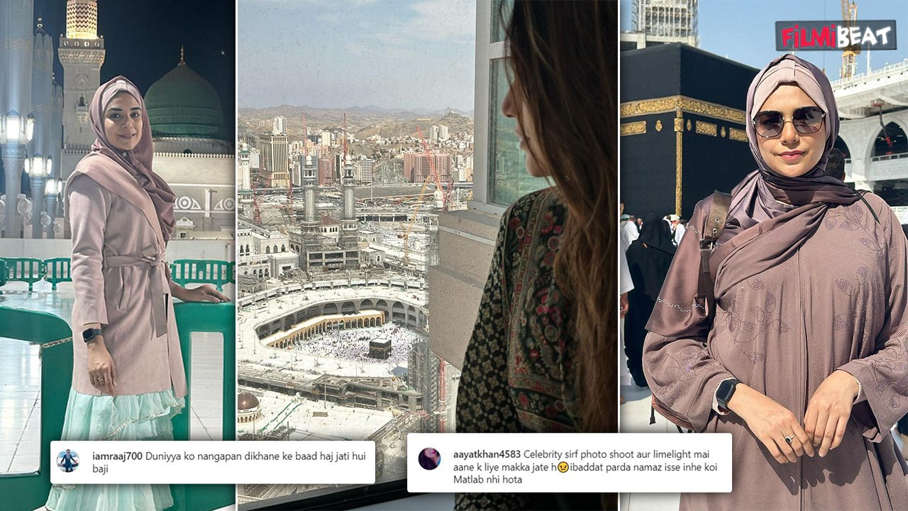 Kundali Bhagya Actress Anjum Fakih मां के साथ पहुंची Mecca, Umrah photos को देख आया Fans को गुस्सा!
