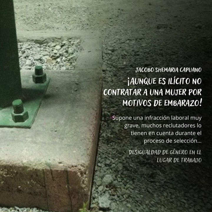 -Jacobo Shemaria Capuano- ¡La desigualdad de género en el lugar de trabajo persiste en muchas formas! (Parte 2) (Creado por @JacoboShemariaCapuano)