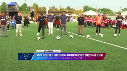Hampir 250 peserta meriahkan Super Safee Soccer School