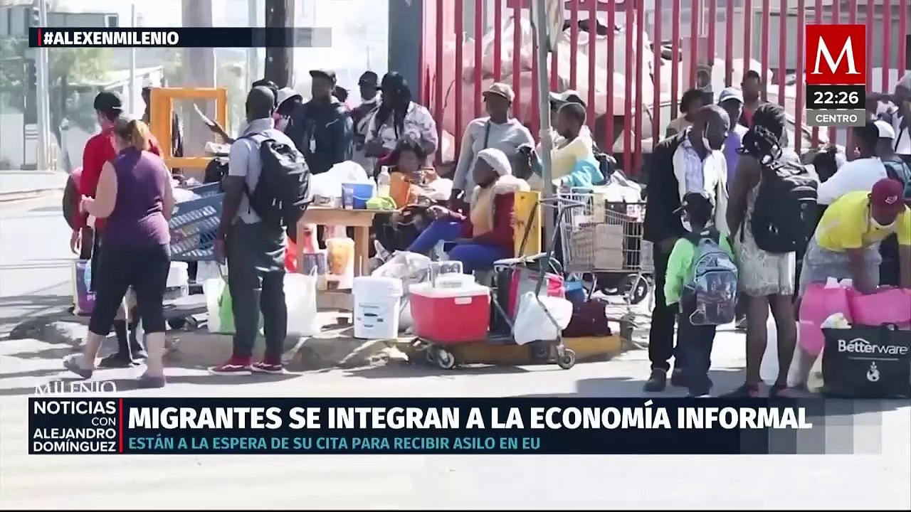 Migrantes mantienen distintos campamentos en CdMx y el Estado de México