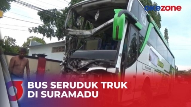Kecelakan Maut di Jembatan Suramadu, Sopir Bus Tewas Terjepit