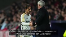 Ancelotti sobre incoporar a Modric al cuerpo técnico