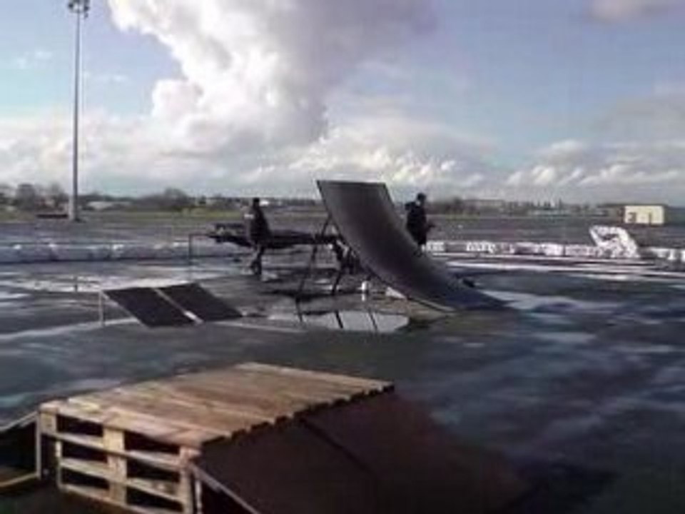 et encore un ptit saut pour ce chauffer !!